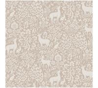 Holden Décor Holden Decor Deer Woods Pink Wallpaper Washable Paste The Paper Animals Forest