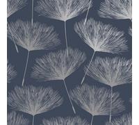 Holden Décor Holden Decor Glistening Fleur Navy Wallpaper 12922