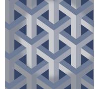Holden Décor Holden Decor Glistening Trident Navy Wallpaper 12810