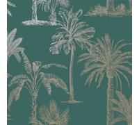 Holden Décor Holden Decor Glistening Tropical Teal Wallpaper 12820