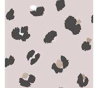 Holden Décor Holden Decor Large Leopard Spot Pink Metallic Flat Surface Wallpaper 13031