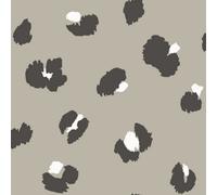 Holden Décor Holden Decor Large Leopard Spot Taupe Spongeable Flat Surface Wallpaper 13030