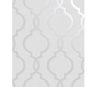 Holden Décor Holden Decor Laticia Trellis Geometric Grey Wallpaper 65490