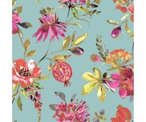 Holden Décor Holden Decor Melgrano Floral Soft Teal Wallpaper 90520