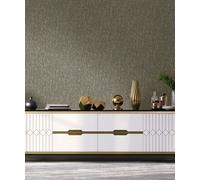 Holden Decor Merino Charcoal Wallpaper 10m x 53cm, Grey