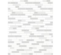 Holden Décor Holden Decor Oblong Granite Tor Grey/silver Tile Effect Blown Wallpaper