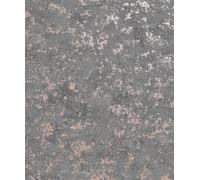 Holden Décor Holden Decor Obsidian Concrete Texture Grey/rose Gold Metallic Wallpaper 75961
