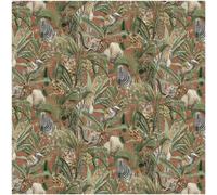 Holden Décor Holden Decor Premium Serengeti Orange Wallpaper Paste The Wall Animals Trees
