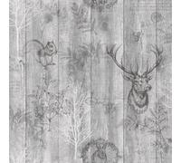 Albany Wallpaper Stag Wood Panel 90090