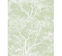 Holden Décor Holden Decor Whispering Trees Sparkle Dusky Green Wallpaper 65620