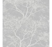 Holden Décor Holden Decor Whispering Trees Wallpaper Grey 65401