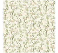 Holden Décor Holden Folia Cream Pink Vinyl Tree Blossom Wallpaper Modern Paste The Wall