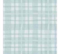 Holden Decor Ivy Plaid Sky Blue Wallpaper, Blue