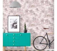 Holden Décor Kaleidoscope Mayang Wallpaper Pink Holden 90662