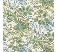 Holden Décor Leaf Canopy Wallpaper Holden Botanical Green Blue Cream Fern Foliage 10M Roll