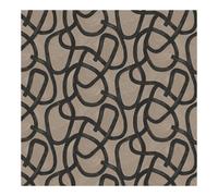 Holden Décor Linear Swirl Wallpaper in Taupe Holden Décor Taupe