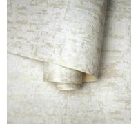 Holden Decor Loft Texture Industrial Concrete Stone Distressed Metallic Wallpaper in Gold Holden Decor Gold