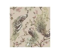 Holden Décor Menali Peacock Textured Wallpaper in Beige Holden Décor Beige