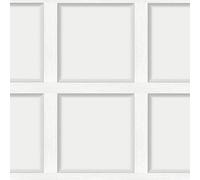 Holden Decor Wallpaper Modern Wood Panel Dove 3D Effect – 12983