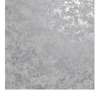 Holden Decor Obsidian Concrete Texture GreySilver Metallic Wallpaper 75963