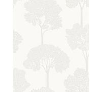 Holden Decor Opulence 65253 Paper Wallpaper, White 65319, 10.05 m x 0.53 m