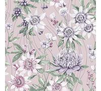 Holden Decor Passiflora 91322 Non-Woven Wallpaper Pink