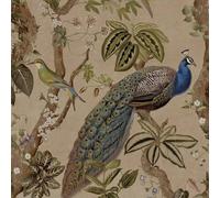 Holden Decor Peacock Woods Taupe Wallpaper 13680