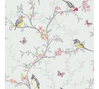 Holden Décor Phoebe Birds Wallpaper in Teal Holden Décor Teal