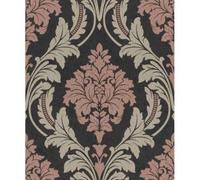 Holden Décor Rasch Glittered Damask Wallpaper Vinyl Extra Washable Paste The Wall