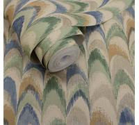 Holden Décor Ruba Multi Coloured Soft Geometric Wallpaper