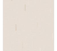 Holden Decor Stitch Plain Beige Gold Wallpaper 75835 - Textured Metallic Allover