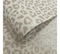 Holden Décor Sunda Cream Animal Leopard Print Pvc-Free Wallpaper