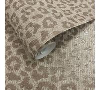 Holden Décor Sunda Mink Animal Leopard Print Pvc-Free Wallpaper