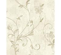 Holden Decor Taupe Cream Opus Abelie Wallpaper