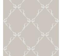 Holden Décor Tied With A Bow Wallpaper in Light Grey Holden Décor Light Grey