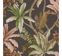 Holden Decor Trailing Palm Green Cream Wallpaper, Green