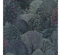 Holden Decor Tree Tapestry Navy Berry Wallpaper 13691