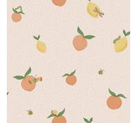 Holden Decor Tutti Fruity Soft Coral/Orange Wallpaper 10m x 53cm, Multi