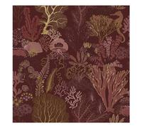 Holden Décor Underwater World Textured Wallpaper in Red Holden Décor Red