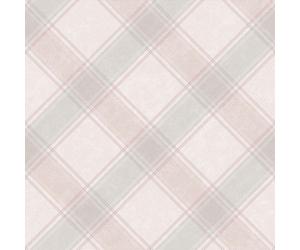 Holden Decor Whitcliffe Aiden Check Pink Wallpaper 90742