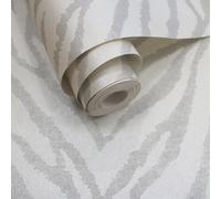 Holden Décor White Animal Print Blown Wallpaper