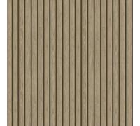 Holden Wooden Slat Panelling 3D Wood Panel Wallpaper - 13132 Light Oak