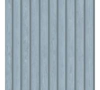 Holden Décor Wood Slats Wallpaper in Blue Holden Décor Blue