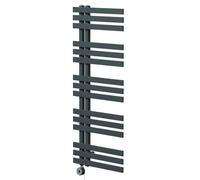Holden Designer Digital Thermostatic Electric Heated Towel Rail | Anthracite | Mild Steel | 1200mm x 500mm