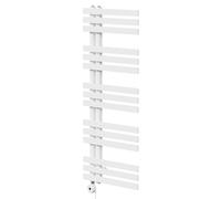 Holden Designer Digital Thermostatic Electric Heated Towel Rail | White | Mild Steel | 1200mm x 500mm
