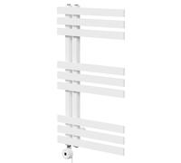 Holden Designer Digital Thermostatic Electric Heated Towel Rail | White | Mild Steel | 800mm x 500mm