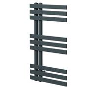 Holden Designer Heated Towel Rail | Anthracite | Mild Steel | 800mm x 500mm