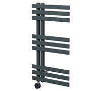Holden Designer Wifi Thermostatic Electric Heated Towel Rail | Anthracite | Mild Steel | 800mm x 500mm