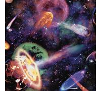 Holden Nebula Multicoloured Cosmic Space Planets Children's Bedroom Wallpaper