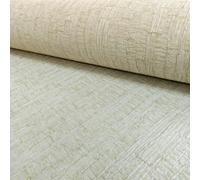 Holden Ornella Bark Pattern Wallpaper Textured Tree Wood Italian Glitter Vinyl[CREAM 35270]